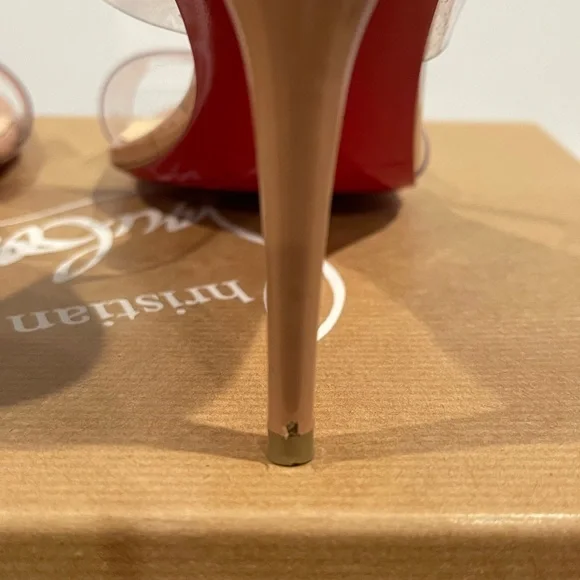 Christian Louboutin just nothing clear heels blush - Picture 7 of 9